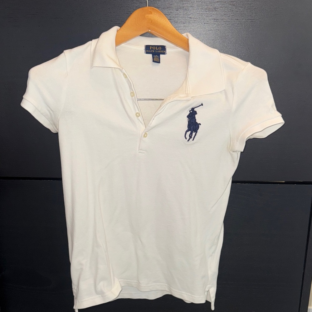Polo by Ralph Lauren White Kids Polo Shirt